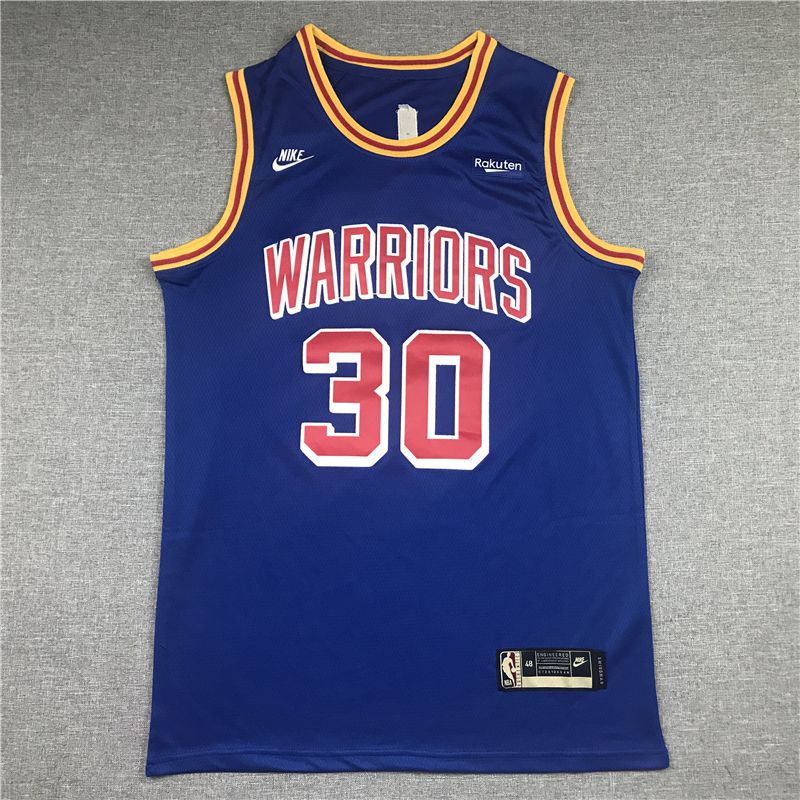 Men Golden State Warriors #30 Curry Blue Nike 2022 Game NBA Jersey
